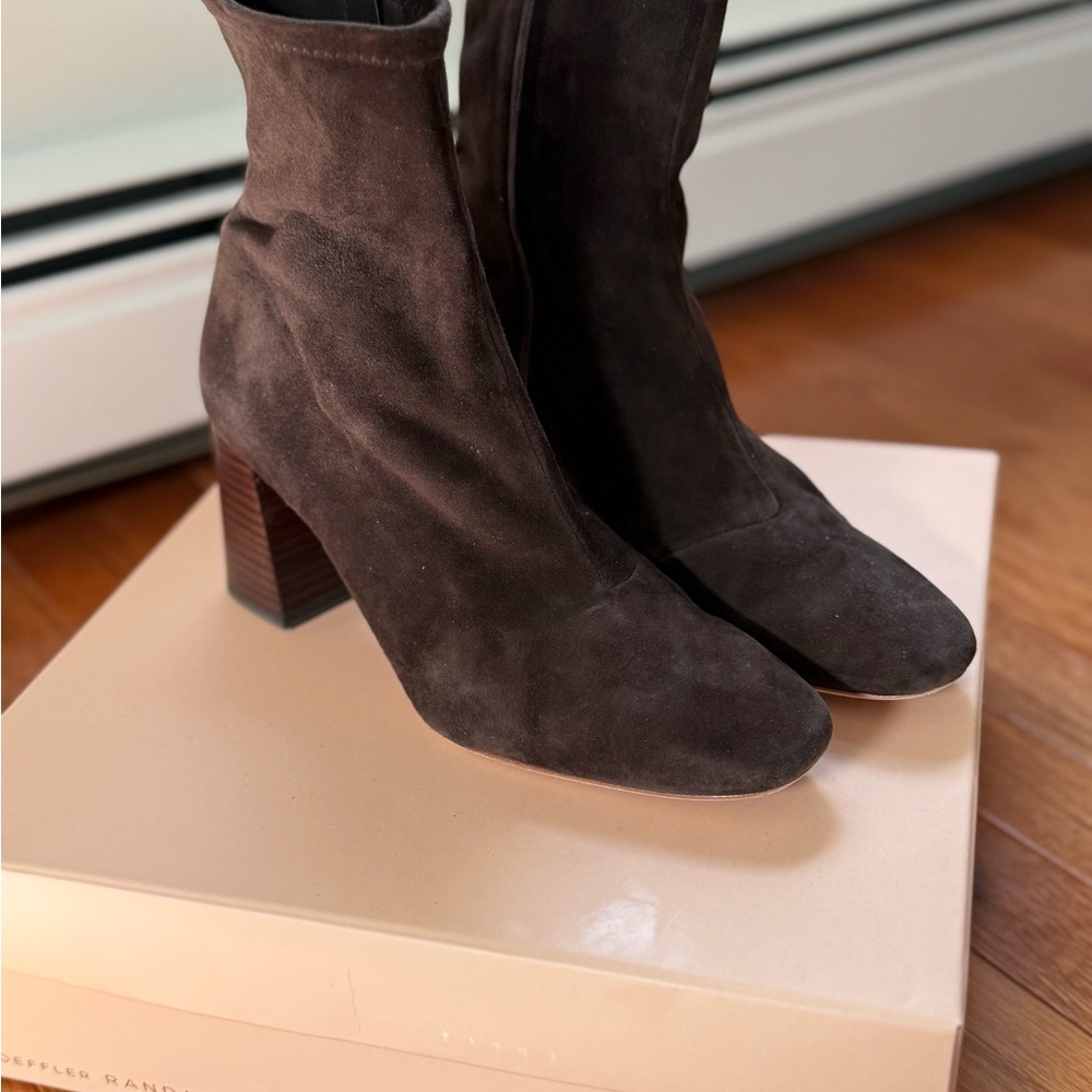 Loeffler Randall Brown Suede Boots